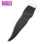 Straight Human Hair Lace Closure With Baby Hair Remy Malaysian All Color
