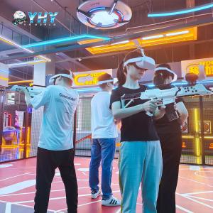 China YHY New Launched 4 Players VR Shooting Simulator with 360 Free Roam and Multiplayer Games factory