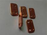 Pure Copper Tags Metal Stamping Parts , Blank Progressive Sheet Metal Dies