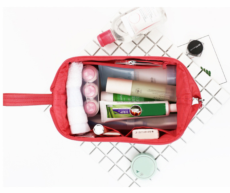 Wholesale Waterproof Vintage Floral Printed Cosmetic Bag Travel