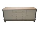 2-door+4 drawers wooden console / credenza/dresser for hotel bedroom furniture