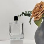 Collar Material Glass Products Empty Perfume Cylinder Glass Bottles 30ml 50ml