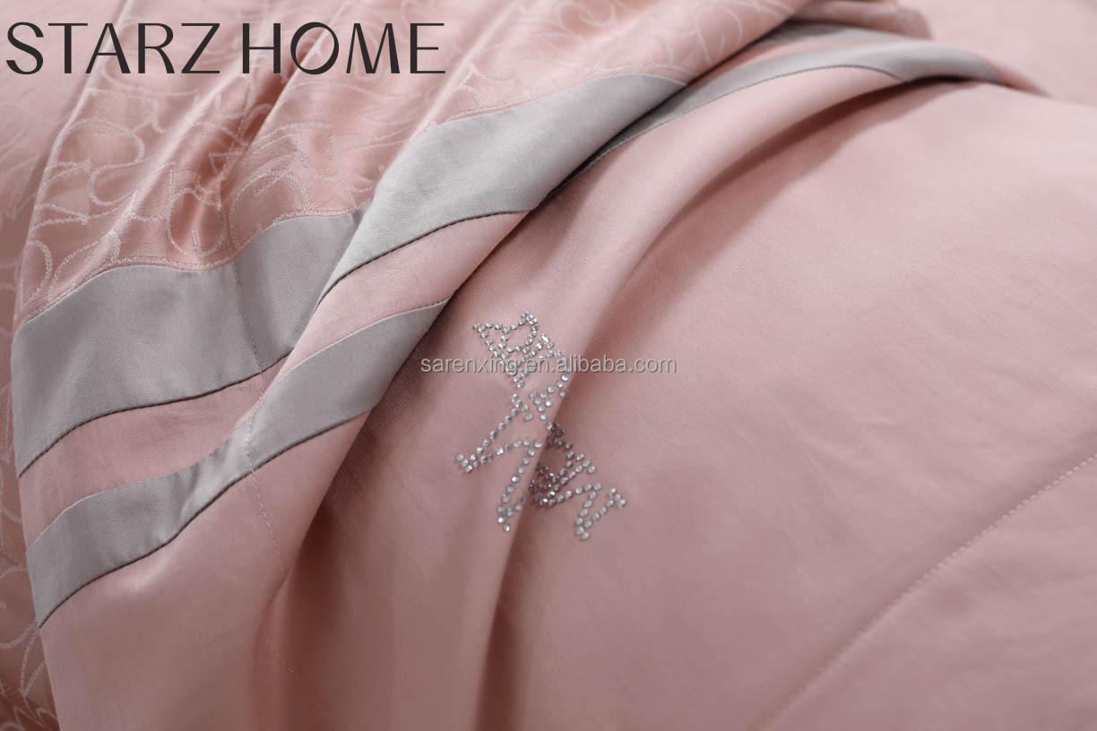 Comfortable All-groups 100% Cotton 4pcs Bedclothes Bedset Bedding Set with Comforter