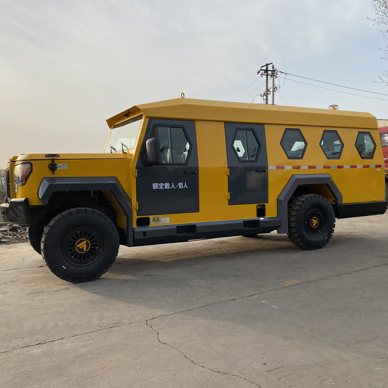 18 Person Rated Capacity Mining Personnel Carrier Mine Transport Vehicle RU-18