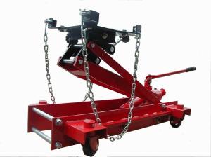 China Gearbox Lifting 4 Casters Low 2Ton Hydraulic Transmission Jack factory