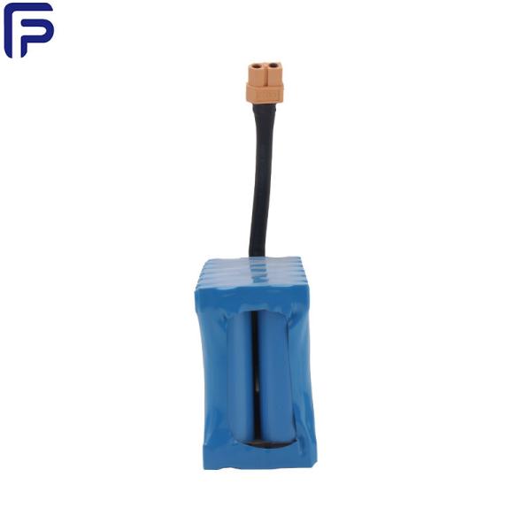 NCR 18650 Li Ion Battery Pack , 7.4V Battery Pack 17500mAh Rechargeable