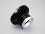 Custom 6063 Anodized Aluminum Extruded Heat Sink Thermal Conductivity