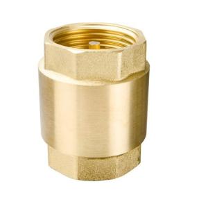China NPT 20 Bar Brass Vertical Spring Threaded Check Valve factory