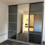 Interior Sliding Glass Partition Doors Colored Frosted Glass Sliding Folding