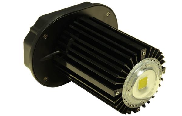 AC85-265V 30W Bridgelux COB LED High Bay Lighting PC Reflector With 3 Years