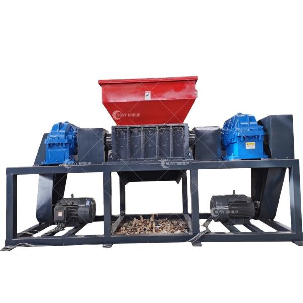 15kW Double Shaft Scrap Engine Metal Crusher for Waste Metal Shredding and