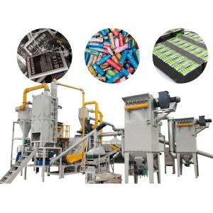 China 200-3000kg/h Capacity Scrap Li Battery Recycling System for Mobile Battery Disposal factory