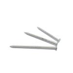Custom Flat Head Stainless Steel Ring Shank Siding Nails For Wood