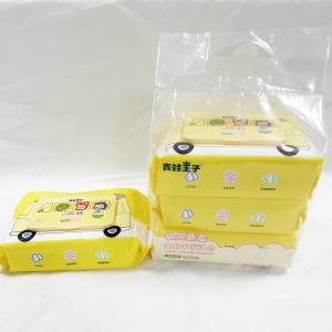 China Premium Natural Aloe Vera Disposable Baby Wipes 80 pulls per bag disposable wet wipes factory