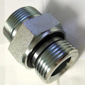 China 1CB/1cm Series Straight Steel NPT/Bsp/Metric Male Thread Pipe Fittings for Industrial factory