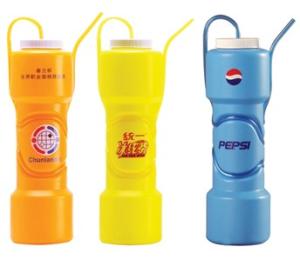 China 950ml PE plastic water bottles for bycicle using/children water bottle/drinking bottle/spo factory