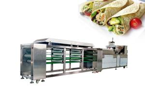 China Small Capacity 250kg/H Tortilla Processing Equipment 30cm Dia factory
