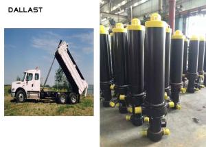 China Anti Rust Painting Single Acting Telescopic Hydraulic Cylinders For Truck / Trailers factory