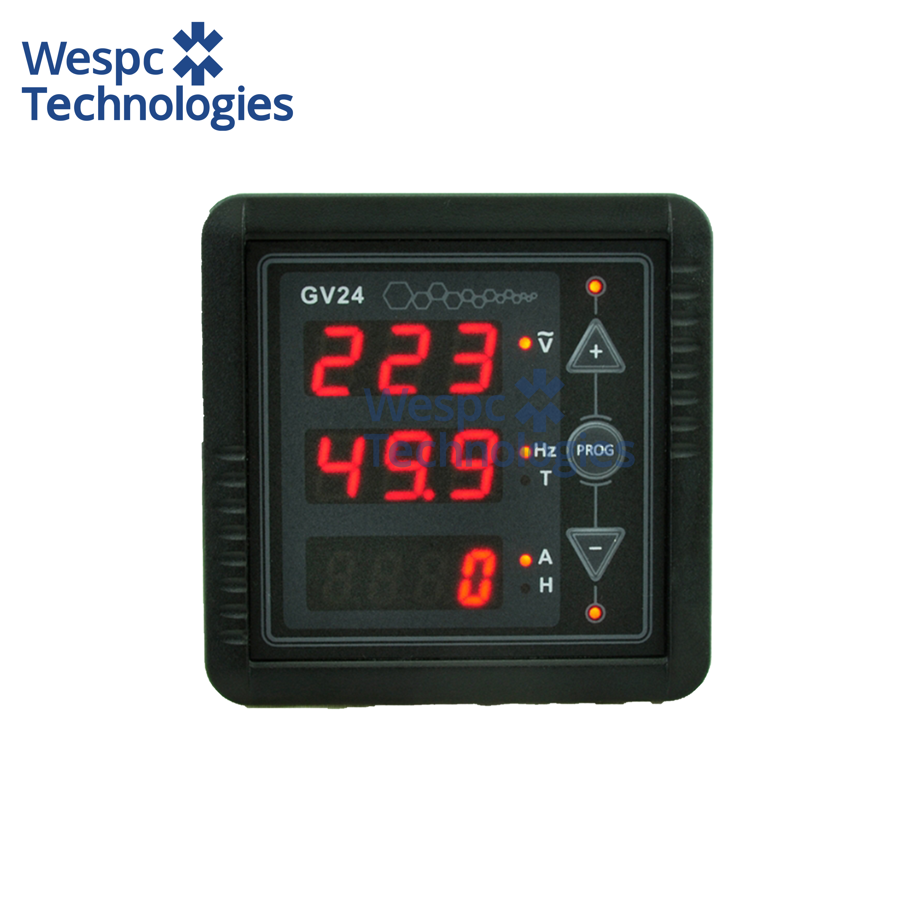 WESPC Original GV24 MKII Diesel Generator Meter LED Display Frequency Meter