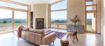 Triple Glazed Aluminum Clad Wood Windows Energy Saving With Elegance Design
