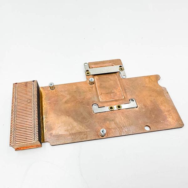 pure copper heatsink,high-density tooth radiator, electronic components, shovel tooth heat sink, copper plate