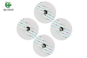 China Round 50mm snap disposable ecg electrode padsecg chest electrode factory