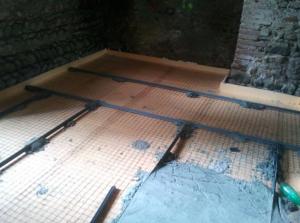 China Screed Reinforcement Carbon Steel Wire Mesh 100mm X 100mm 1.4 - 1.7mm Thinckness factory