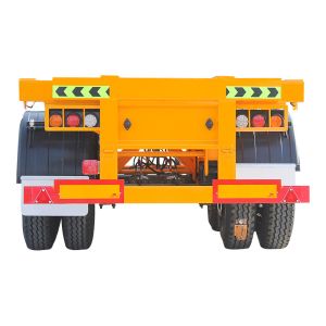 ABS Anti-Lock Braking System Skeleton Semitrailer for Container Transport 45 20