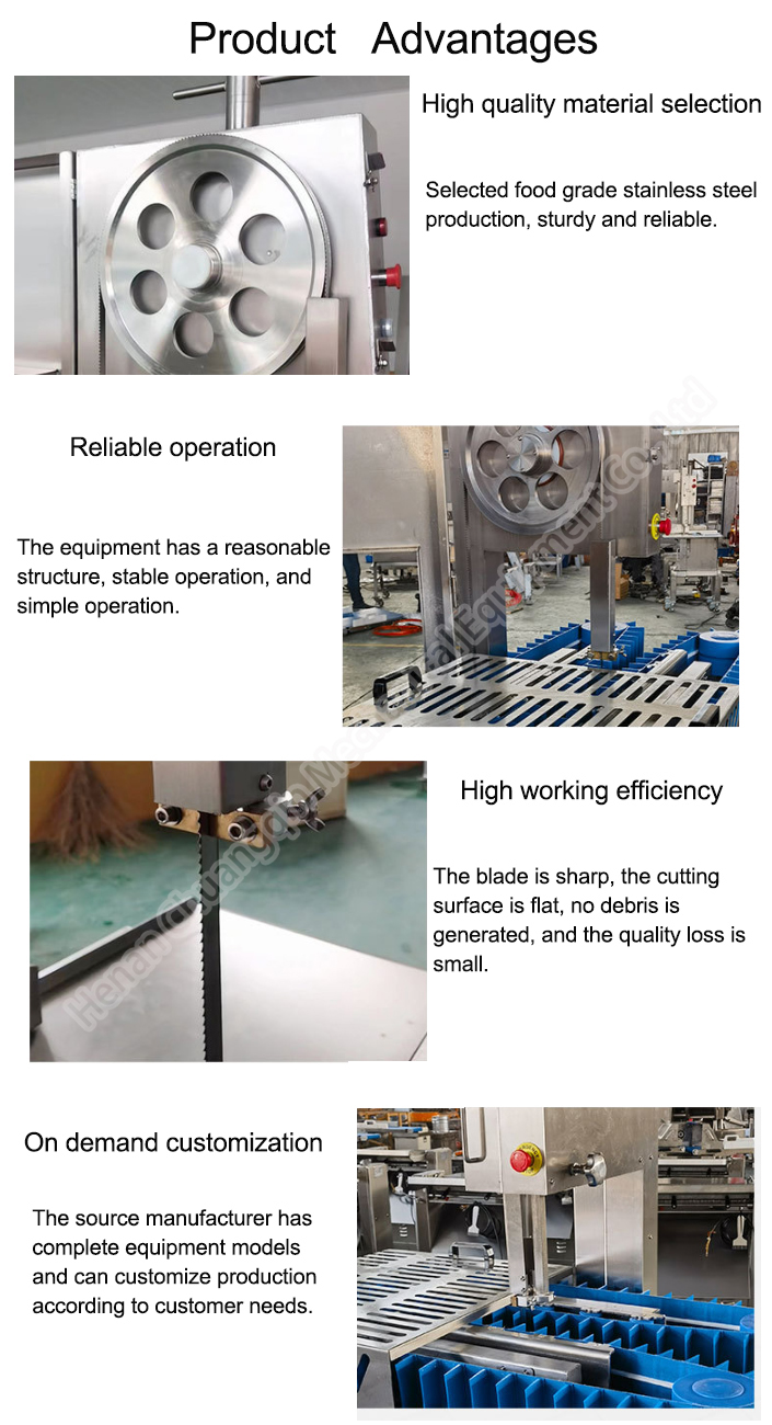 Electric Meat Bone Saw Meat Bone Band Saw Pork Rib Bone Saw Bone Saw Blade Meat Cutting Machine
