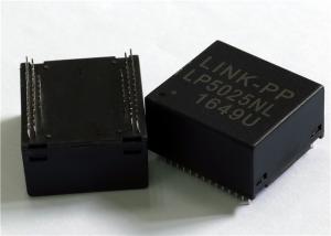China 4x Gigabit Integrated Magnetic Transformers Four Port 10/100/1000Base-T LP5025NL factory