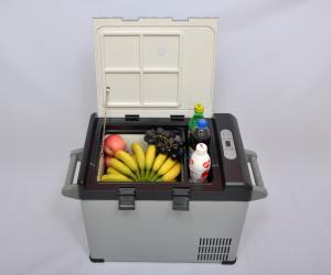 China DC portable car cooler mini fridge factory