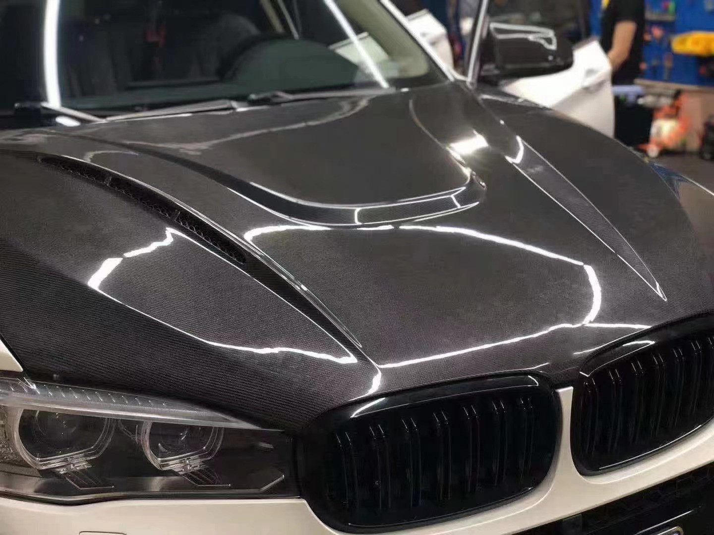Selling for BMW X5 X6 F15 F16 Carbon Fiber Hood Carbon Fiber Hood X5 X6 Carbon Fiber Cover