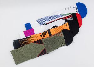 China Colorful Thick Youth Boys Basketball Socks With Nylon / Spandex Material factory
