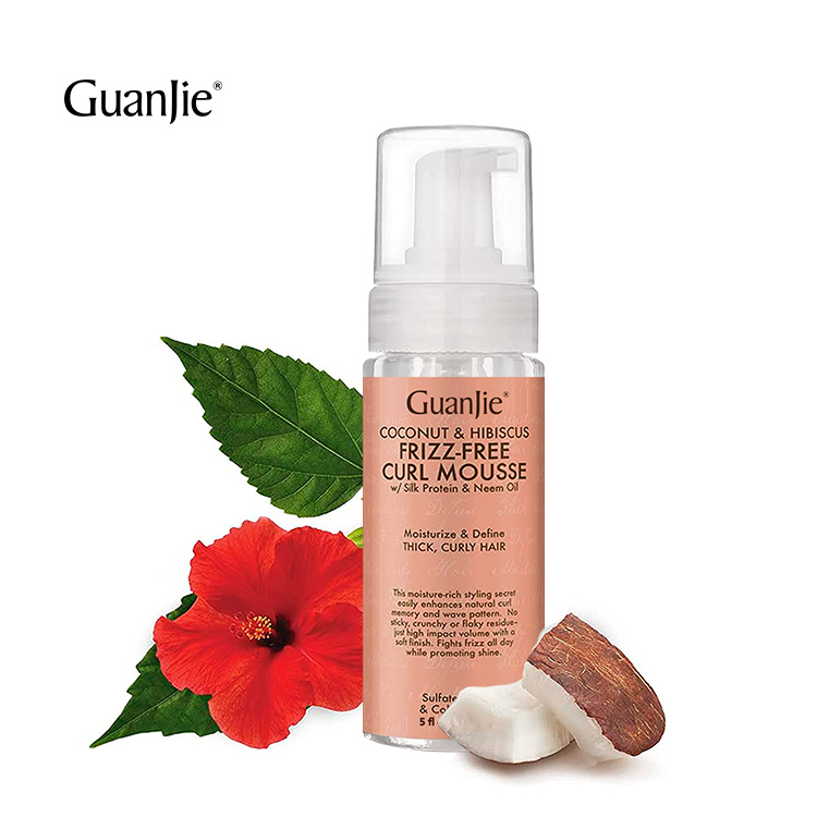 Unisex Braid Foam Mousse Strong Hold Amino Acid Suitable For Fine Hair