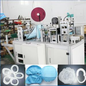 China Automatic Disposable Bouffant Cap Making Machine factory
