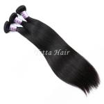 Durable No Smell 100 Virgin Peruvian Straight Hair Weave Can Last a Long Time