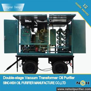China Stainless Steel Dehydrator Vacuum Oil Purifier For Treating Electrical Insulating Oil factory