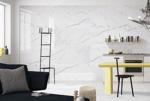 Jet Full Body Marble Look Porcelain Tile , Polished Marble Porcelain Tile Stone