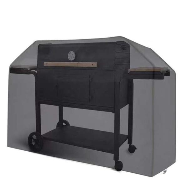Heavy Duty Waterproof Outdoor Rain BBQ Grill Cover in 600D Polyester Fabric for