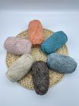 1/2.6NM 80% Cotton 20% Acrylic Soft Fluffy Jet Yarn For Hand Knitting