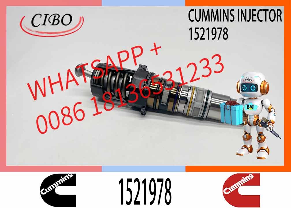 Diesel Fuel Injector Engine Spare Parts Injector 1521978 1521977 For Cummins Scania Engine