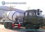 Dongfeng 6 X 6 All Wheel Drive 5 M3 Concrete Mixture Truck Off Road