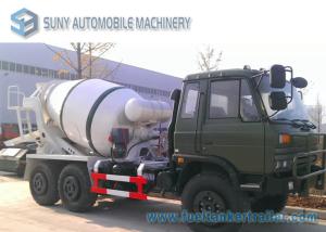 China Dongfeng 6 X 6 All Wheel Drive 5 M3 Concrete Mixture Truck Off Road factory