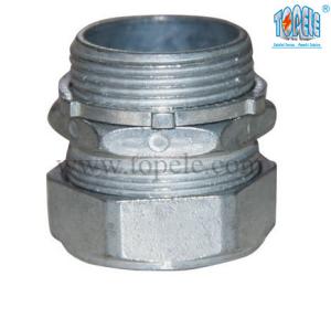 China ISO Certificate NPT Thread Zinc EMT Compression Connector factory
