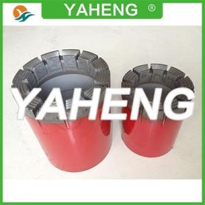 China 9mm 12mm 16mm Face Discharged Diamond Core Bits CDDA DCDMA Crealius factory