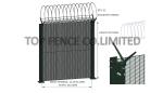3D wire mesh fence panels