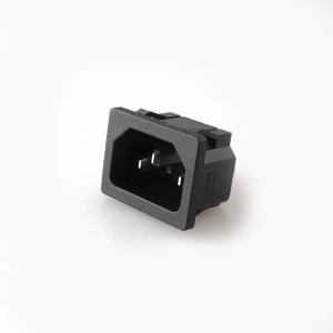 LZ-14-2 Ac Socket 10a 250v Iec Inlet Socket 2-Gang Universal Plug With Socket