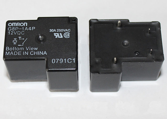Omron Relay G8P-1A4P-12VDC G8P-1A4P-24VDC 5VDC - 30A (4 Pin)