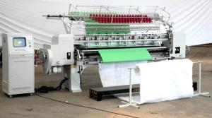 China 94 Inch Lock Stitch Multi Needle Quilting Machine Shuttle Type For Making Blankets factory