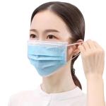 Ear Wearing Disposable Face Mask Personal Care / Construction Breathing Masks